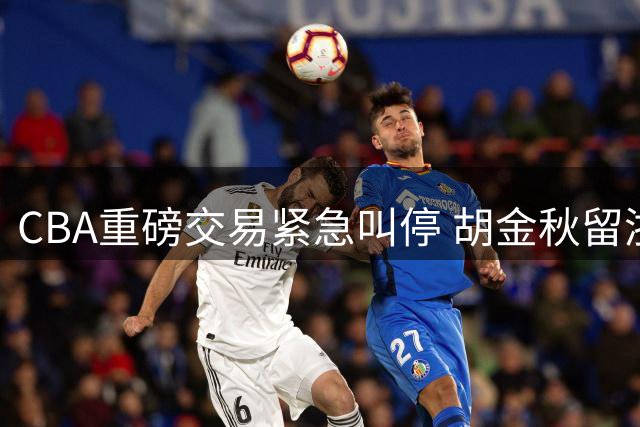 CBA重磅交易紧急叫停 胡金秋留浙江引发连锁反应